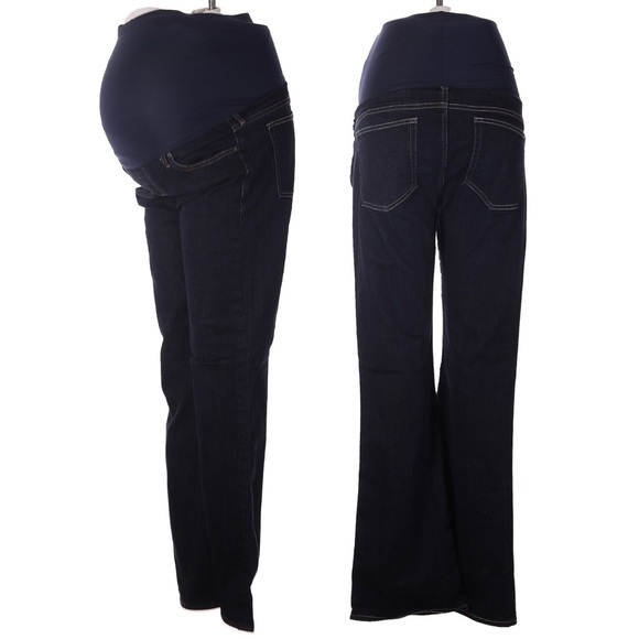 GAP Denim - GAP 1969 dark wash flare maternity jeans size 6